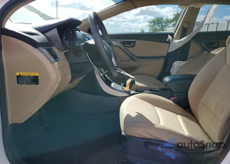 2013 Hyundai Elantra Gls из США, поврежденный, VIN 5NPDH4AEXDH307115